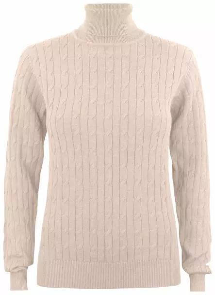 C&B Blakely Rollerneck Ladies, Sand Mela - Cutter & Buck Vaatteet - 355423-810 - 1