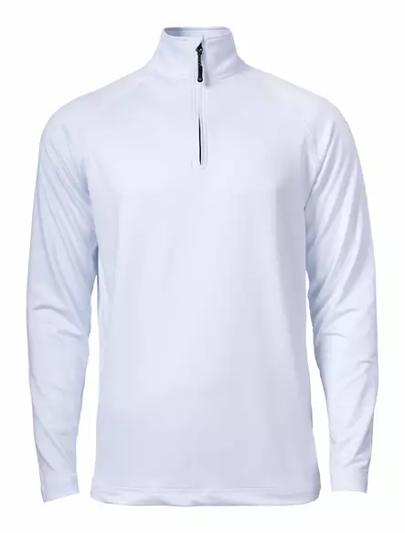 C&B Coos Bay Half Zip Men´s, valkoinen - Cutter & Buck Vaatteet - 358400-00 - 1