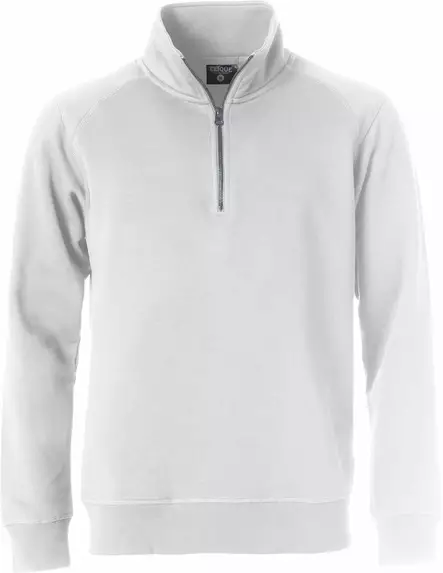 Clique Classic Half Zip, valkoinen - Clique Vaatteet - 021043-00 - 1