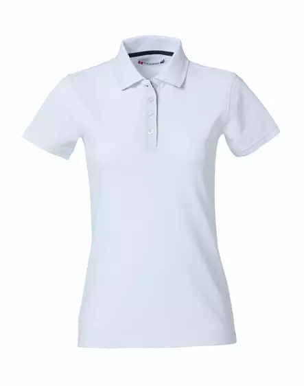 Clique Heavy Premium Polo Ladies, valkoi - Clique Vaatteet - 028261-00 - 1