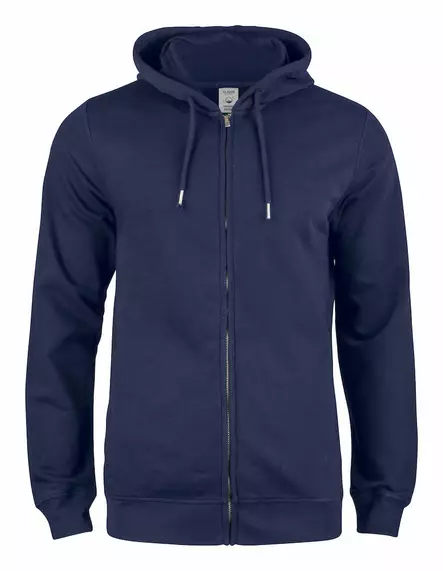Clique Premium OC Hoody Full Zip, tumman - Clique Vaatteet - 021004-580 - 1