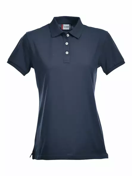 Clique Stretch Premium Polo Ladies, tumm - Clique Vaatteet - 028241-580 - 1