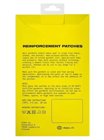 Dimex 4650+ Lämpöprässättävät vahvikepai - Dimex Asusteet ja Tarvikkeet - 4650 - 2