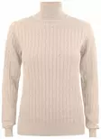 C&B Blakely Rollerneck Ladies, Sand Mela - Cutter & Buck Vaatteet - 355423-810 - 1