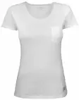 C&B Pacific City Tee Ladies, White - Cutter & Buck Vaatteet - 353401-00 - 1