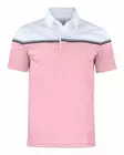 C&B Seabeck Polo Men, Pink/White - Cutter & Buck Vaatteet - 354428-21000 - 1