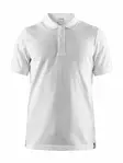 Casual Polo Pique M, White - Craft Vaatteet - 1905800-900000 - 1