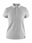 Casual Polo Pique W, Grey Melange - Craft Vaatteet - 1905801-950000 - 1