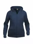 Clique Basic Hoody Full zip ladies, dark - Clique Vaatteet - 021035-580 - 1