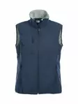 Clique Basic Softshell Vest Ladies, tumm - Clique Vaatteet - 020916-580 - 1