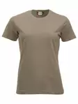 Clique New Classic-T Ladies, Latte - Clique Vaatteet - 029361-820 - 1