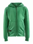Community FZ Hoodie Jr, TEAM GREEN - Craft Vaatteet - 1908907-651000 - 1