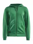 Community FZ Hoodie M, TEAM GREEN - Craft Vaatteet - 1908905-651000 - 1