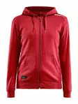 Community FZ Hoodie W, BRIGHT RED - Craft Vaatteet - 1908906-430000 - 1