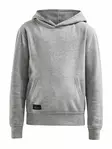 Community Hoodie Jr, GREY MELANGE - Craft Vaatteet - 1906974-950000 - 1