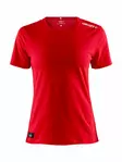 Community Mix SS Tee W, BRIGHT RED - Craft Vaatteet - 1907389-430000 - 1
