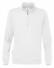Cottover Half Zip Unisex, Valkoinen - Kaikki vapaa-ajan vaatemerkit - 141012-100 - 1