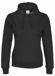 Cottover Naisten huppari, Musta - Kaikki vapaa-ajan vaatemerkit - 141001-990 - 1