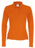 Cottover Pique Long Sleeve Lady, Oranssi - Kaikki vapaa-ajan vaatemerkit - 141017-290 - 1