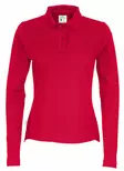 Cottover Pique Long Sleeve Lady, Punaine - Kaikki vapaa-ajan vaatemerkit - 141017-460 - 1