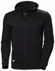 HH Manchester Zip Hoodie, Musta - Helly Hansen Työpaidat - 79216-990 - 1