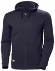 HH Manchester Zip Hoodie, T.Sininen - Helly Hansen Työpaidat - 79216-590 - 1