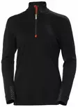 HH W HH Lifa Merino Half Zip, Musta - Helly Hansen Asusteet ja Tarvikkeet - 75210-990 - 1