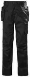 HH W Luna Light Construction Pant, Musta - Helly Hansen Työhousut - 77527-990 - 1