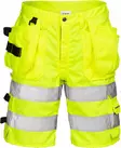 HV shortsit LK2, 2028 PLU, Neonkeltainen - Fristads Huomioshortsit - 100977-130 - 1