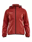 Jacket Rain W, BRIGHT RED/BLACK - Craft Vaatteet - 1905996-1430 - 1