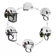Kask Zen FF Visor Carrier yläkehys - Tarvikkeet ja Varaosat Päänsuojaimille - WAC00010 - 7