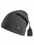Knitted hat promo, Dark grey mel - Craft Vaatteet - 1906845-975000 - 1