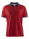 Noble Polo Pique Shirt M, Bright Red/Dar - Craft Vaatteet - 1905075-2430 - 1