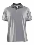 Noble Polo Pique Shirt M, Grey Melange/D - Craft Vaatteet - 1905075-2950 - 1