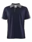 Noble Polo Pique Shirt M, Navy/Dk Grey M - Craft Vaatteet - 1905075-2390 - 1