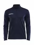 PROGRESS Halfzip LS Tee Men, NAVY - Craft Vaatteet - 1905611-1390 - 1