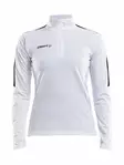 PROGRESS Halfzip LS Tee WMN, WHITE - Craft Vaatteet - 1905625-1900 - 1