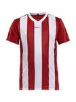 PROGRESS Jersey Stripe JR, BRIGHT RED/WH - Craft Vaatteet - 1905584-1430 - 1
