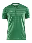 Pro Control Button Jersey M, Team Green/ - Craft Vaatteet - 1906695-651900 - 1