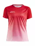 Pro Control Fade Jersey W, Bright Red/Wh - Craft Vaatteet - 1906702-430900 - 1
