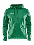 Pro Control Hood Jacket M, Team Green/Wh - Craft Vaatteet - 1906716-651900 - 1