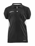 Pro Control Impact Polo Jr, BLACK-WHITE - Craft Vaatteet - 1908227-999900 - 1