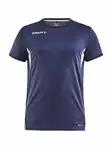 Pro Control Impact SS Tee M, NAVY-WHITE - Craft Vaatteet - 1908228-390900 - 1