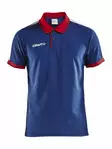 Pro Control Poloshirt M, Navy/Bright Red - Craft Vaatteet - 1906734-390430 - 1