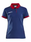Pro Control Poloshirt W, Navy/Bright Red - Craft Vaatteet - 1906735-390430 - 1