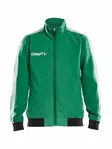 Pro Control Woven Jacket Jr, TEAM GREEN - Craft Vaatteet - 1906721-651000 - 1