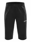 Progress 3/4 Pants W, BLACK-WHITE - Craft Vaatteet - 1907115-999900 - 1