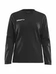 Progress GK Sweatshirt W, BLACK-WHITE - Craft Vaatteet - 1907948-999900 - 1