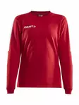 Progress GK Sweatshirt W, BRIGHT RED-WHI - Craft Vaatteet - 1907948-430900 - 1