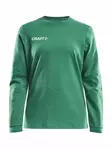 Progress GK Sweatshirt W, TEAM GREEN-WHI - Craft Vaatteet - 1907948-651900 - 1